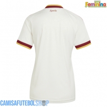 Camisa de time de futebol Espanha Replicas 2º Equipamento Feminina Mundo 2026 Manga Curta